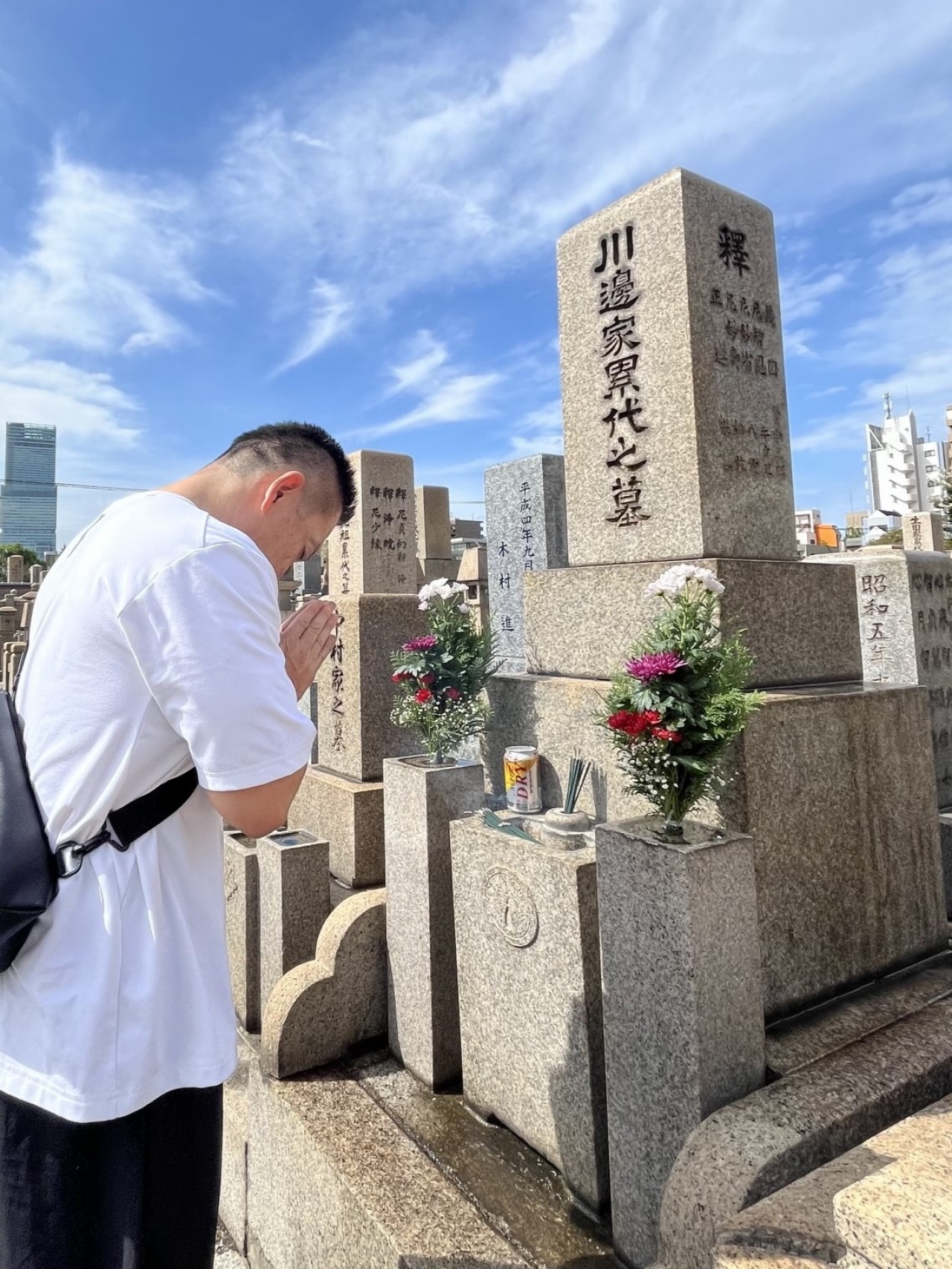 たくちゃんの日常（大阪墓参り）